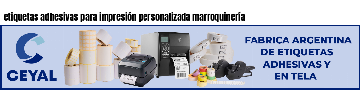 etiquetas adhesivas para impresión personalizada marroquinería