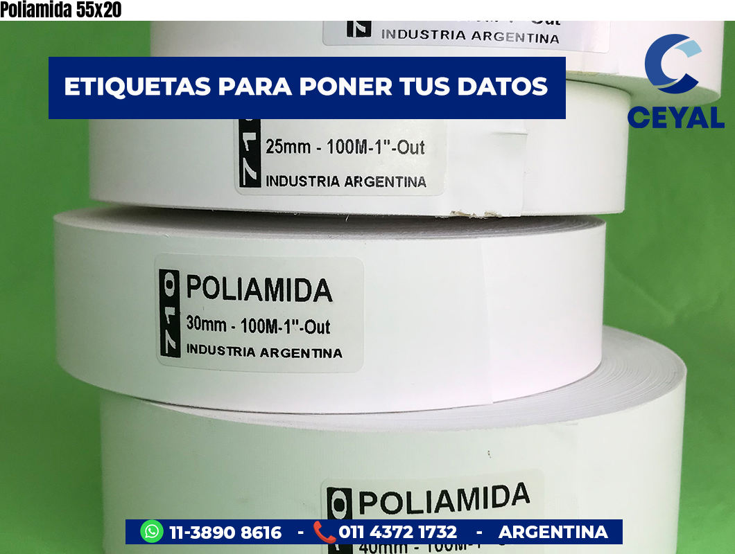 Poliamida 55×20