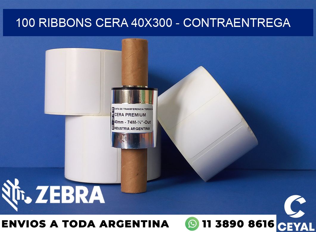 100 Ribbons cera 40x300 - contraentrega