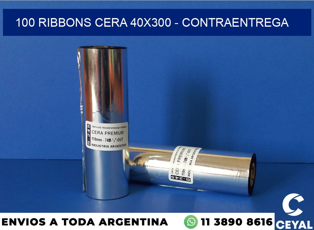 100 Ribbons cera 40×300 – contraentrega