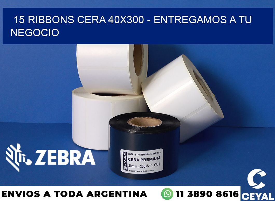 15 Ribbons cera 40x300 - entregamos a tu negocio