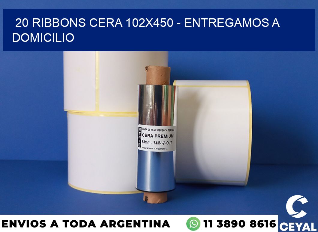 20 Ribbons cera 102×450 – entregamos a domicilio