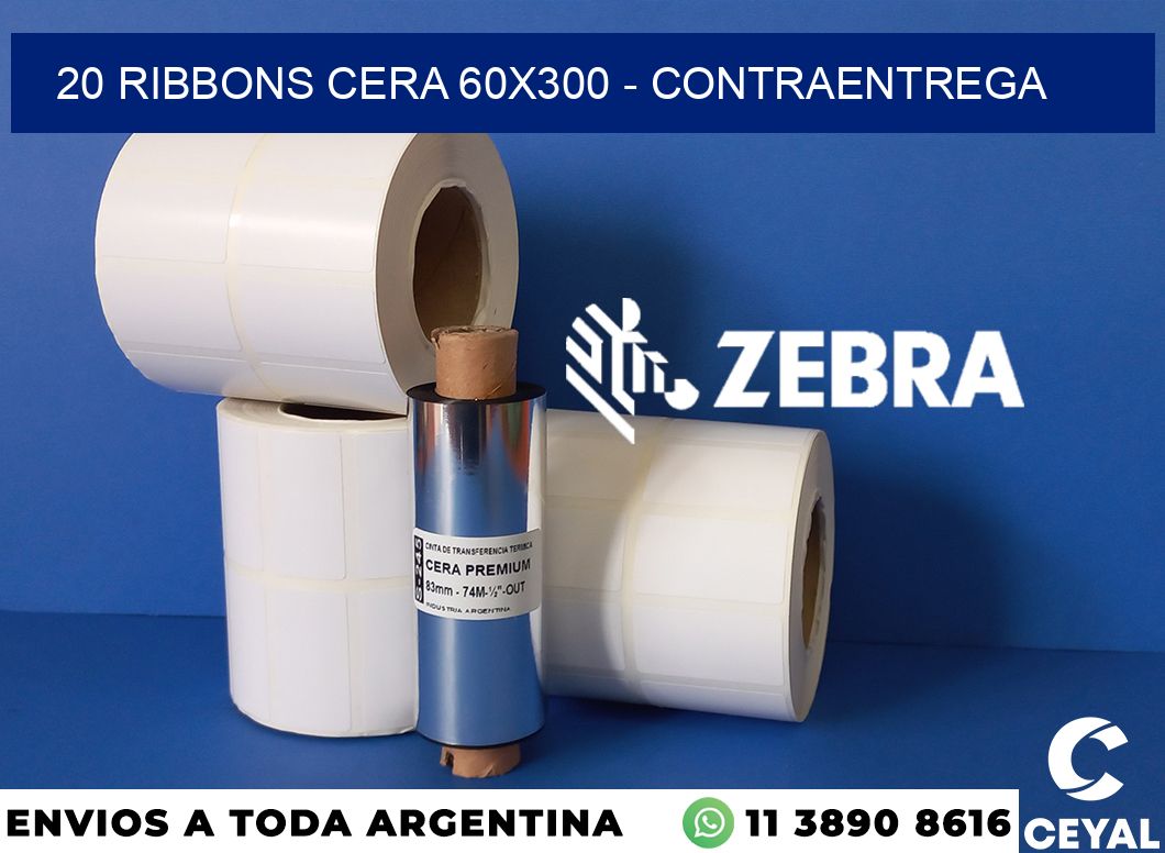 20 Ribbons cera 60x300 - contraentrega