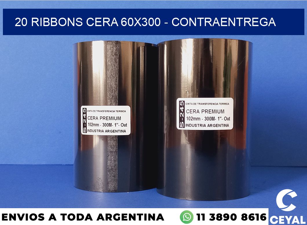 20 Ribbons cera 60×300 – contraentrega