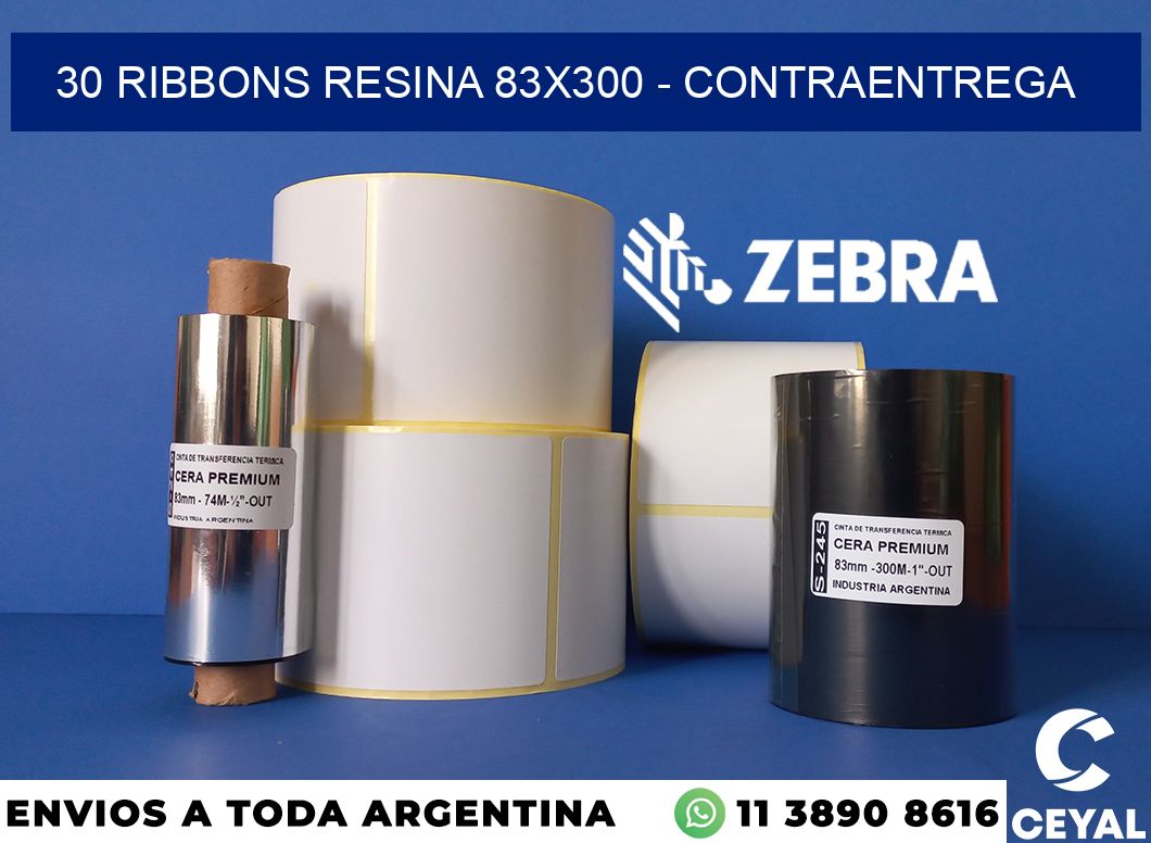 30 Ribbons resina 83x300 - contraentrega