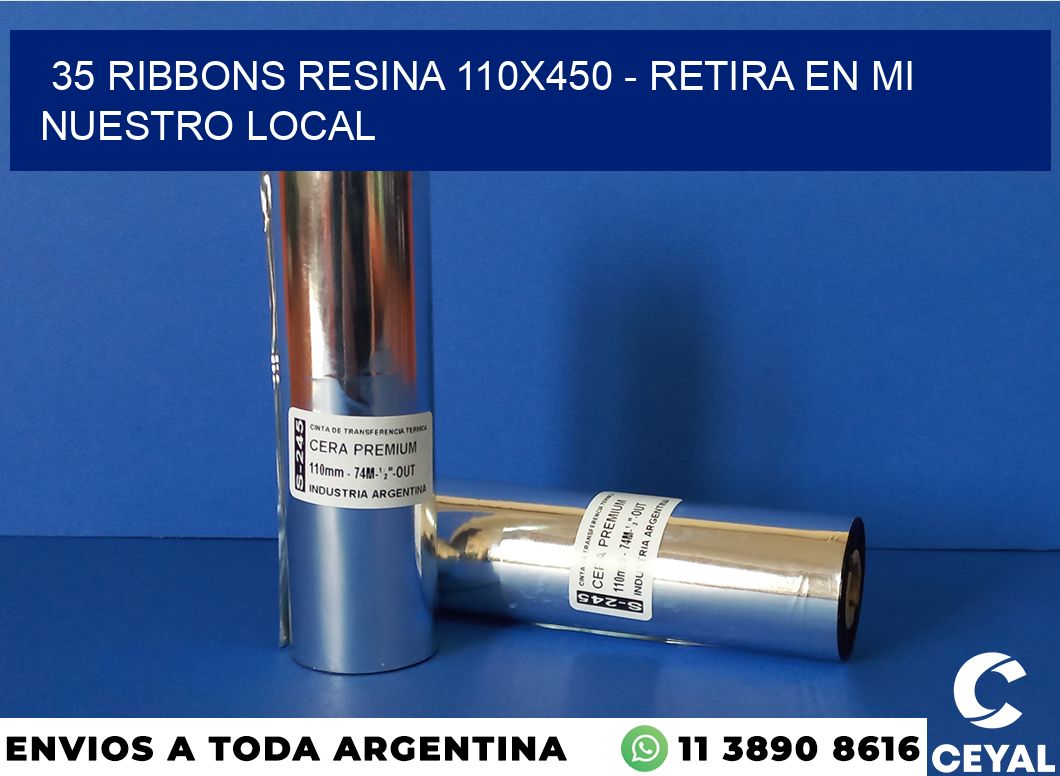 35 Ribbons resina 110×450 – retira en mi nuestro local