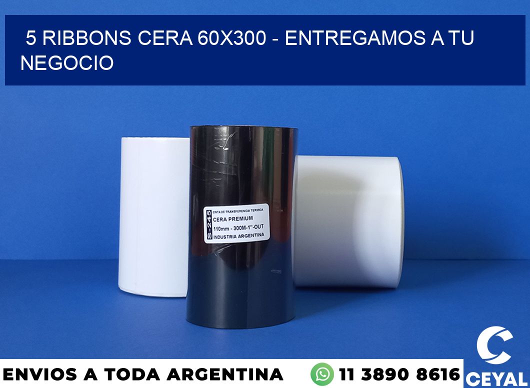 5 Ribbons cera 60×300 – entregamos a tu negocio