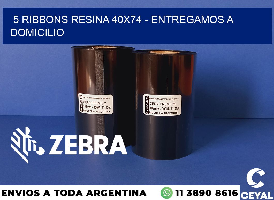 5 Ribbons resina 40x74 - entregamos a domicilio