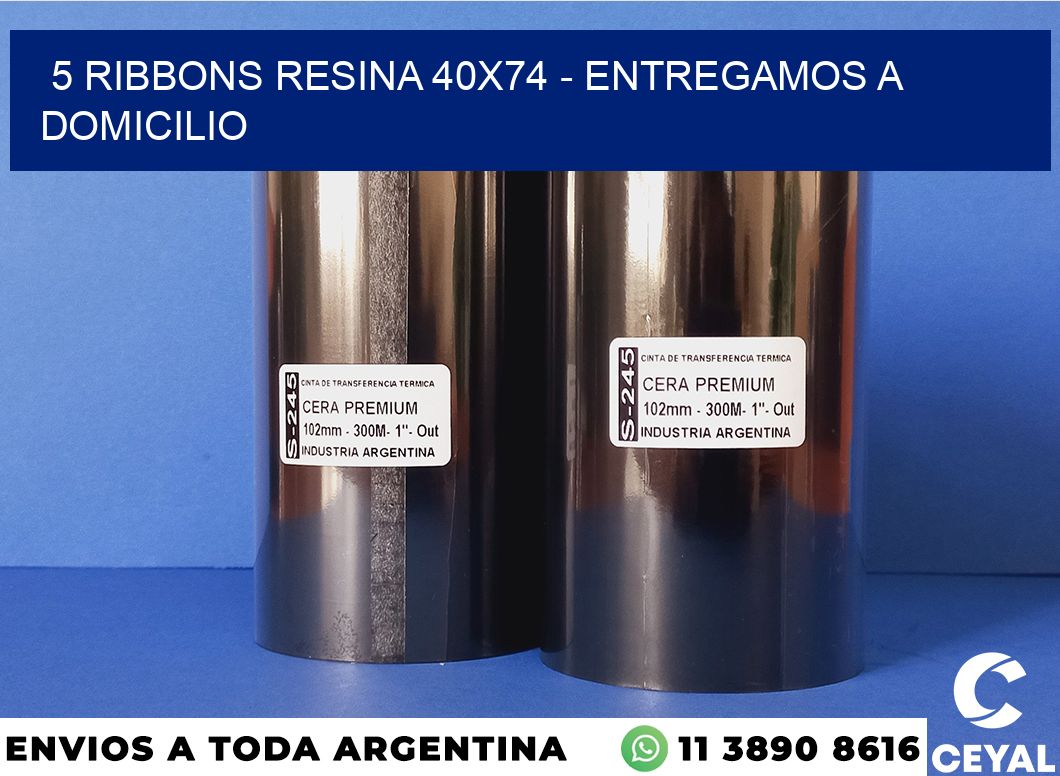 5 Ribbons resina 40×74 – entregamos a domicilio