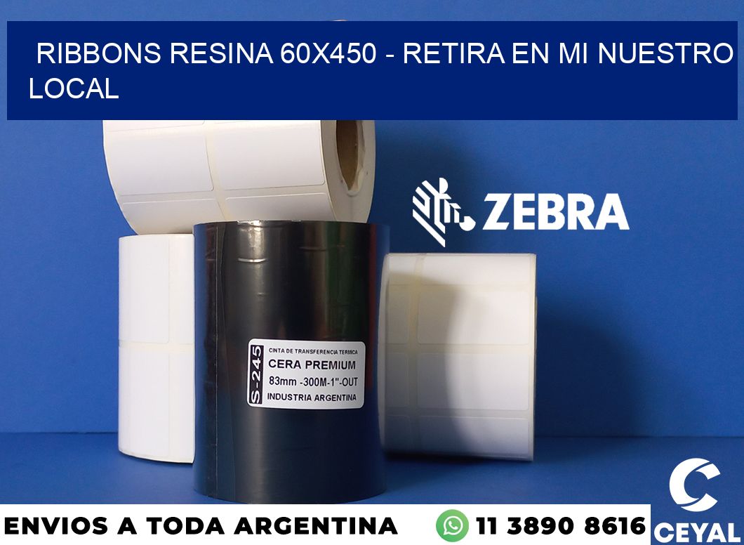 Ribbons resina 60x450 - retira en mi nuestro local