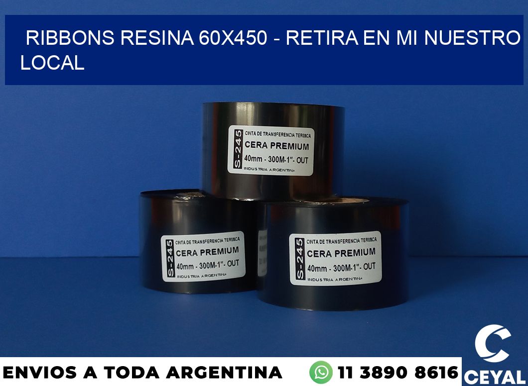 Ribbons resina 60×450 – retira en mi nuestro local