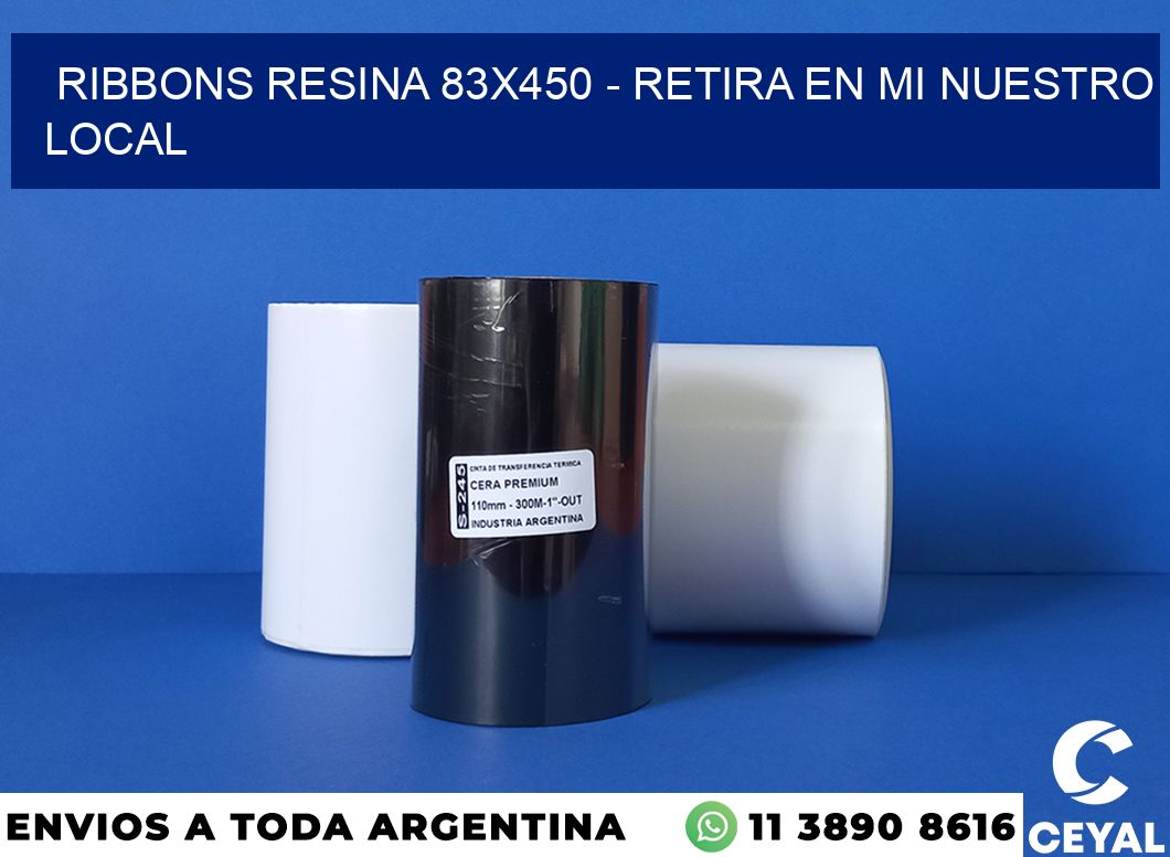 Ribbons resina 83×450 – retira en mi nuestro local