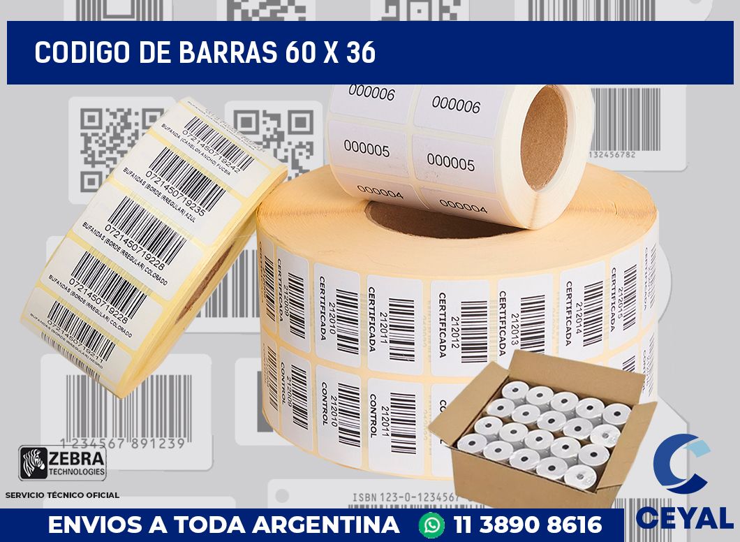 codigo de barras 60 x 36