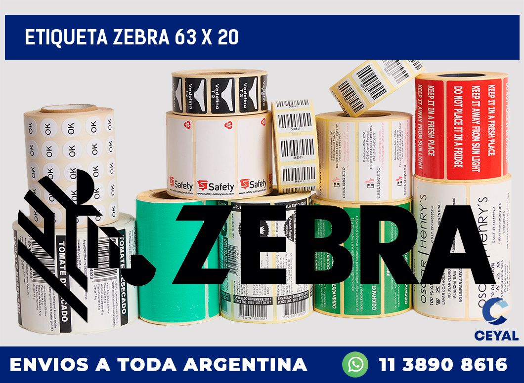 etiqueta zebra 63 x 20