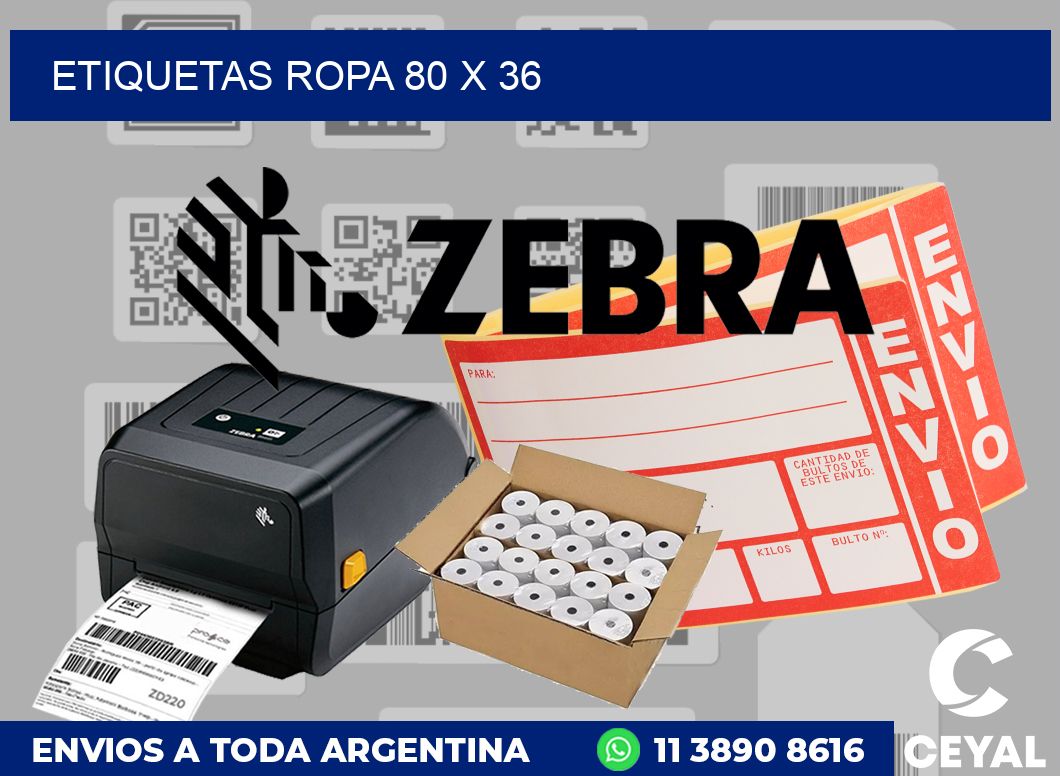 etiquetas ropa 80 x 36