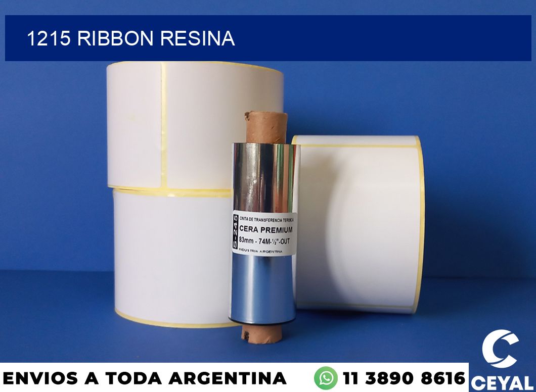 1215 ribbon resina