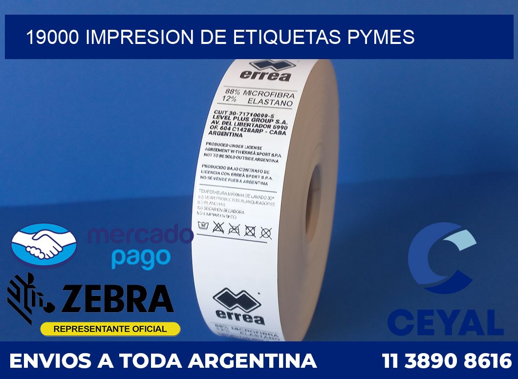 19000 Impresion de etiquetas pymes