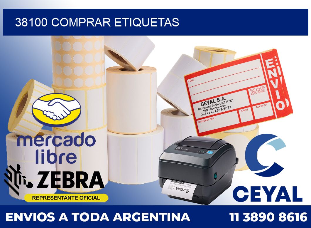 38100 comprar etiquetas