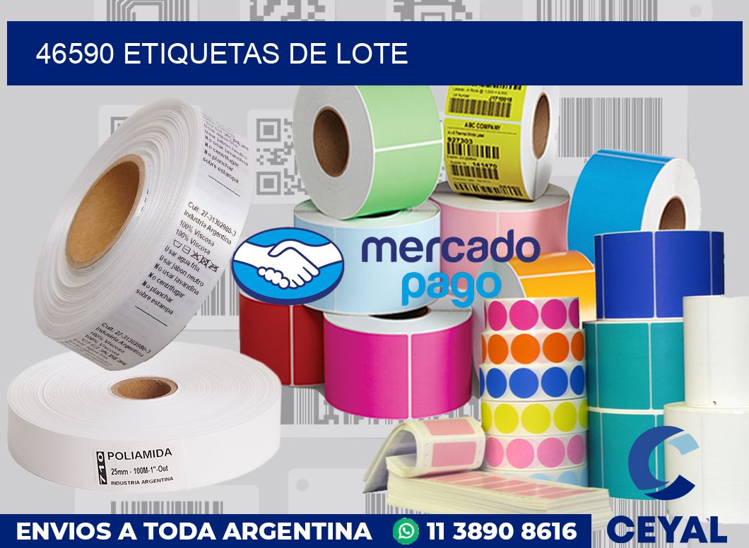 46590 Etiquetas de lote