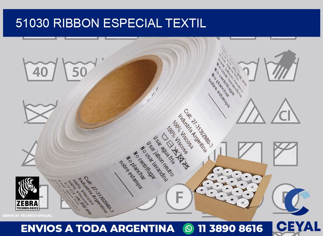 51030 ribbon especial textil