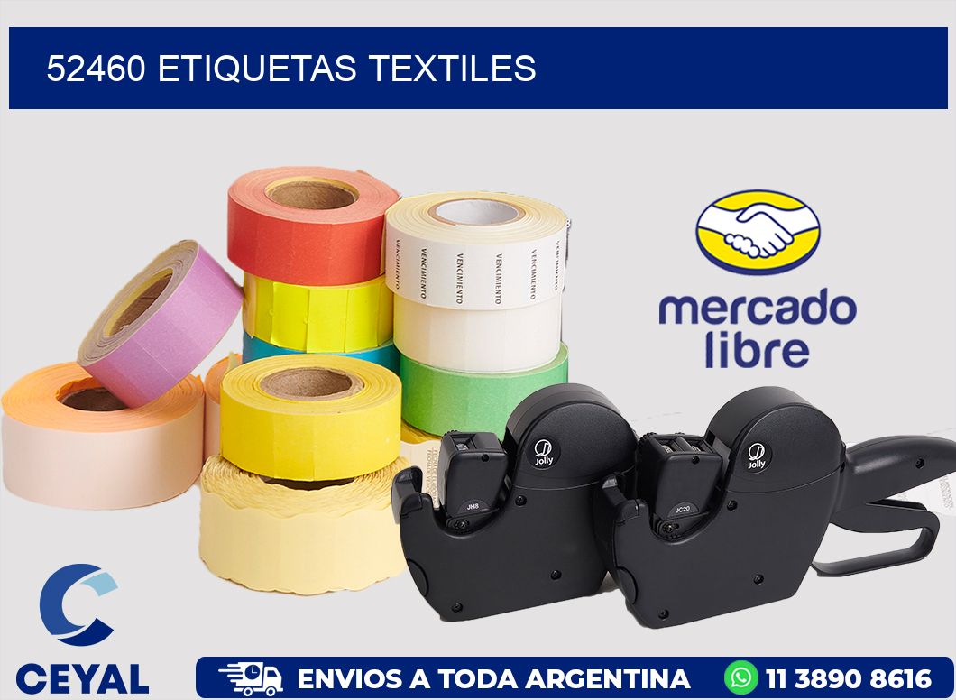 52460 etiquetas textiles