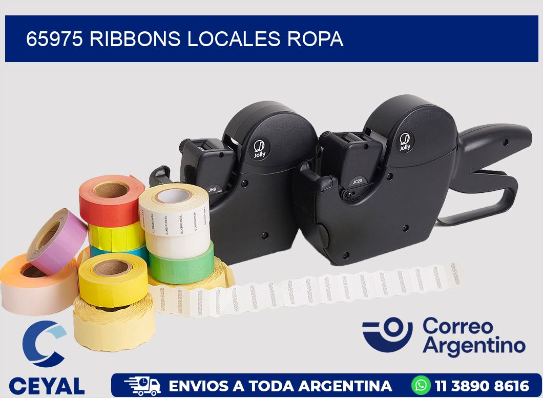 65975 ribbons locales ropa