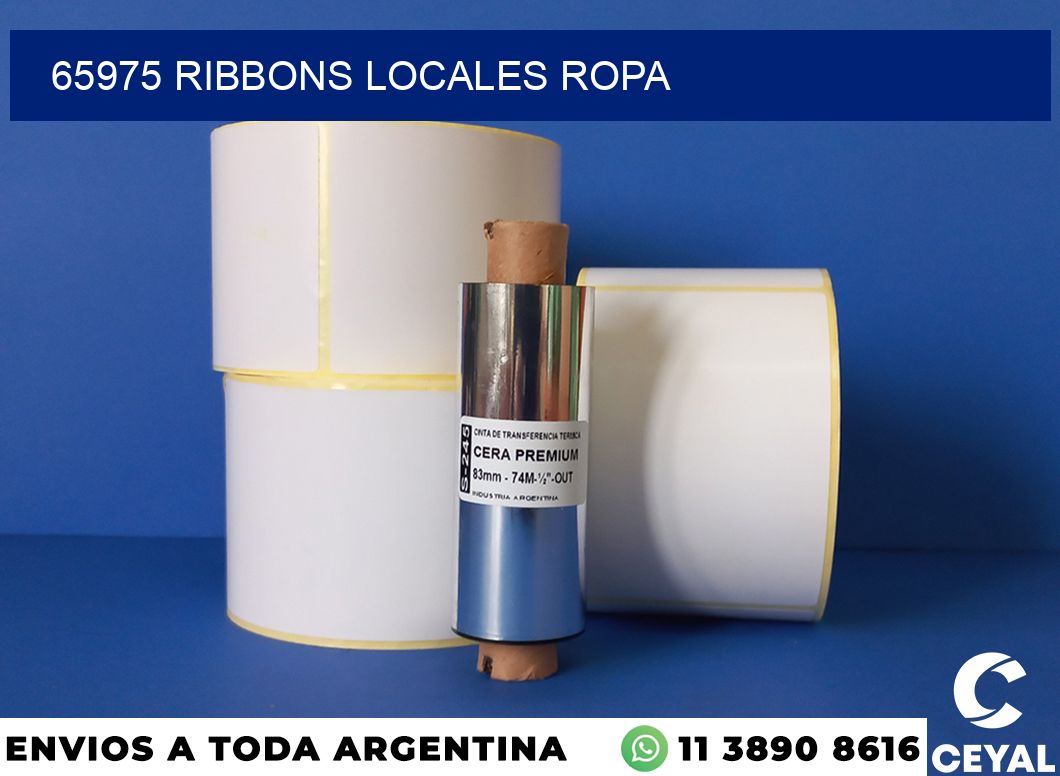 65975 ribbons locales ropa