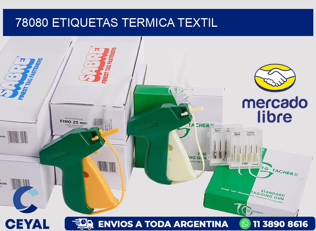 78080 etiquetas termica textil