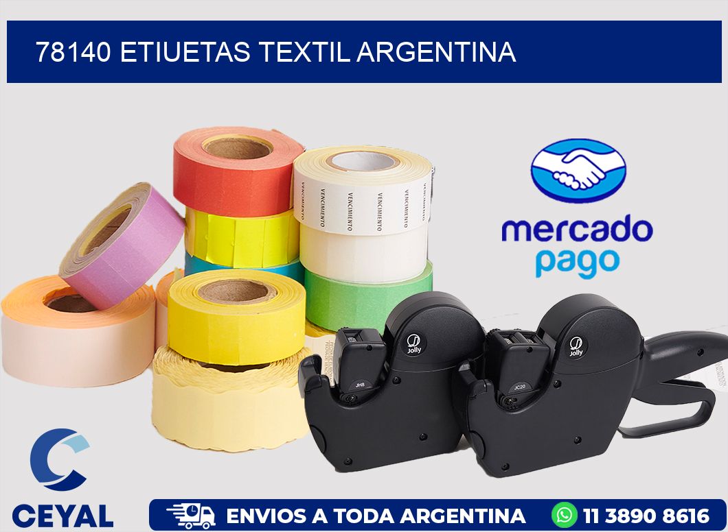 78140 etiuetas textil argentina