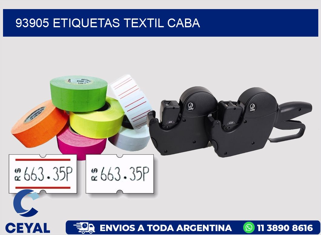 93905 etiquetas textil caba