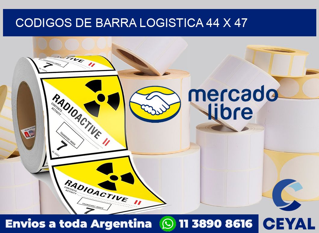 Codigos de barra logistica 44 x 47