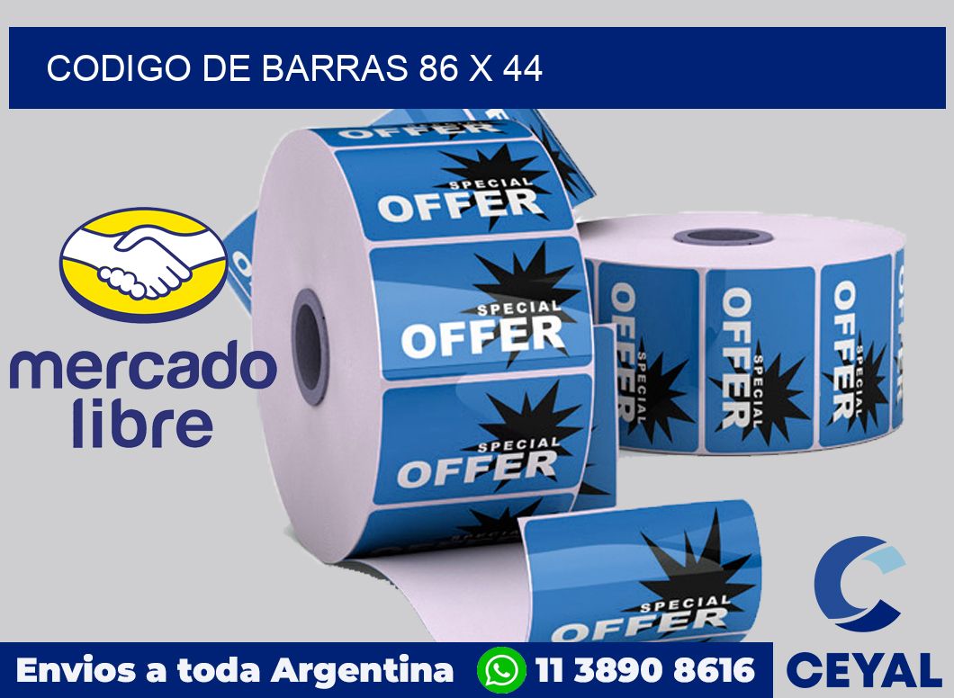 codigo de barras 86 x 44