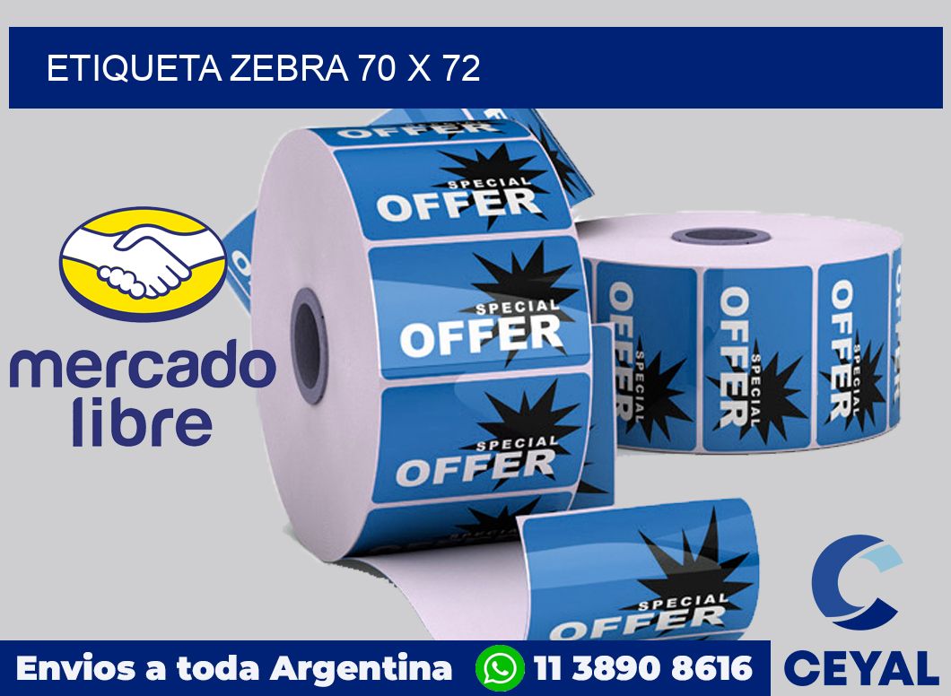 etiqueta zebra 70 x 72