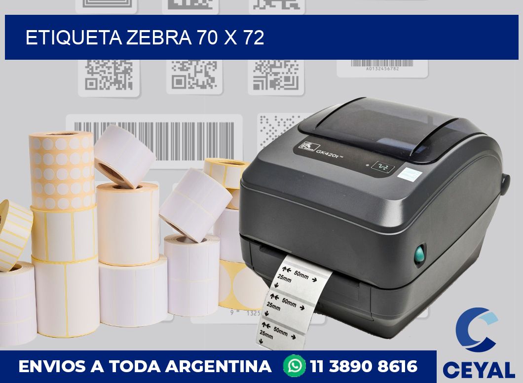 etiqueta zebra 70 x 72