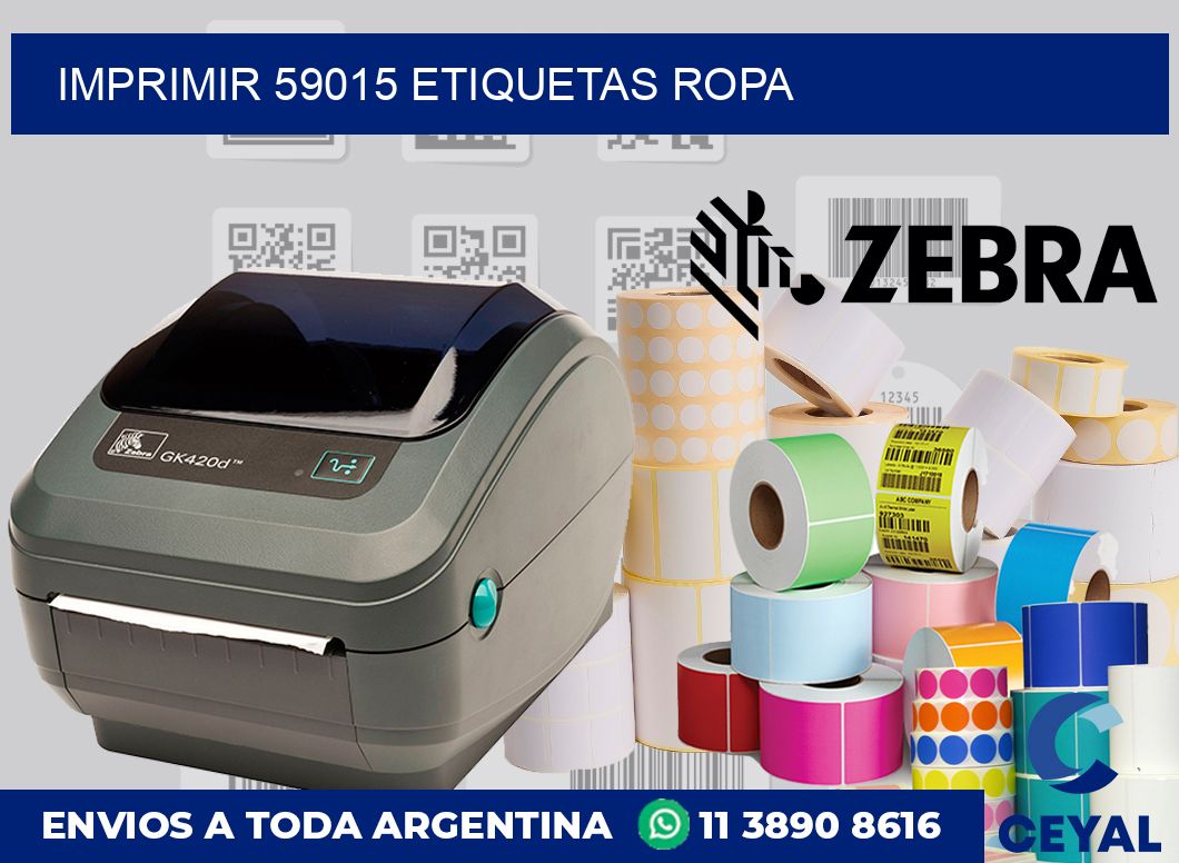 imprimir 59015 etiquetas ropa