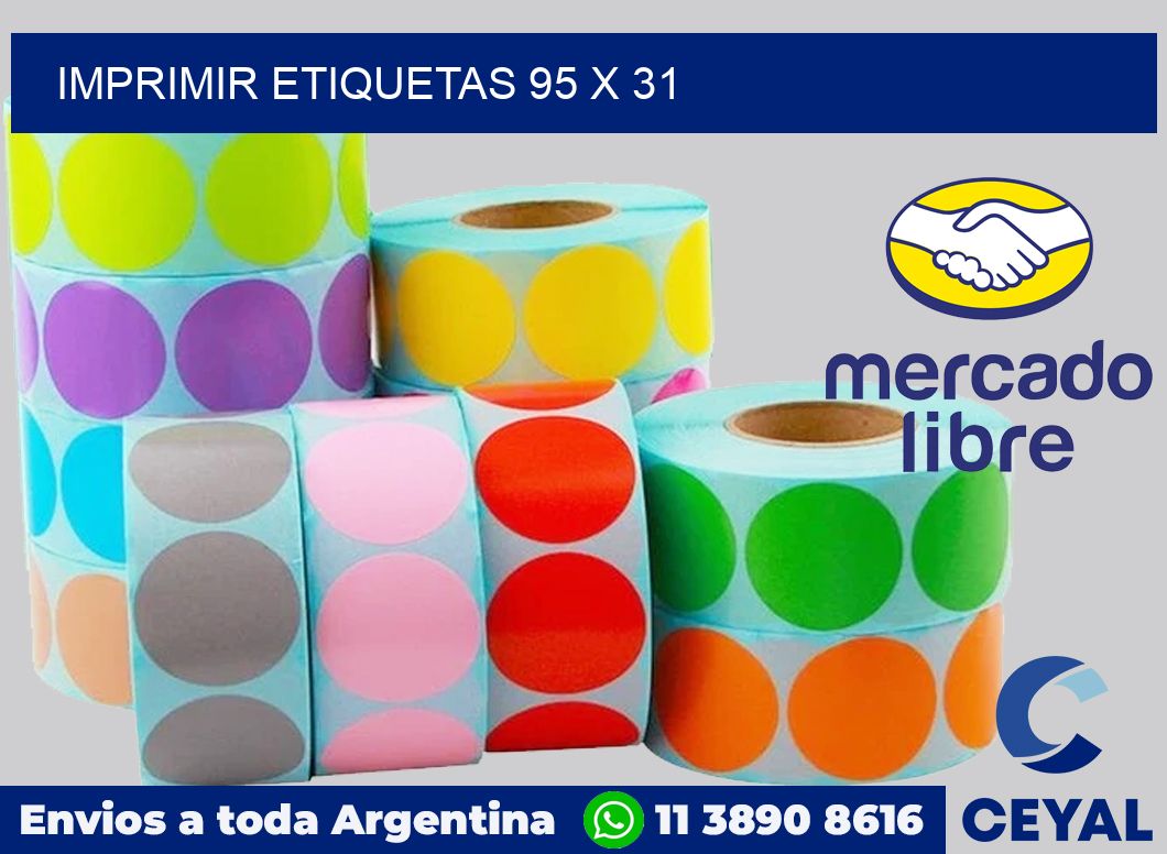 imprimir etiquetas 95 x 31