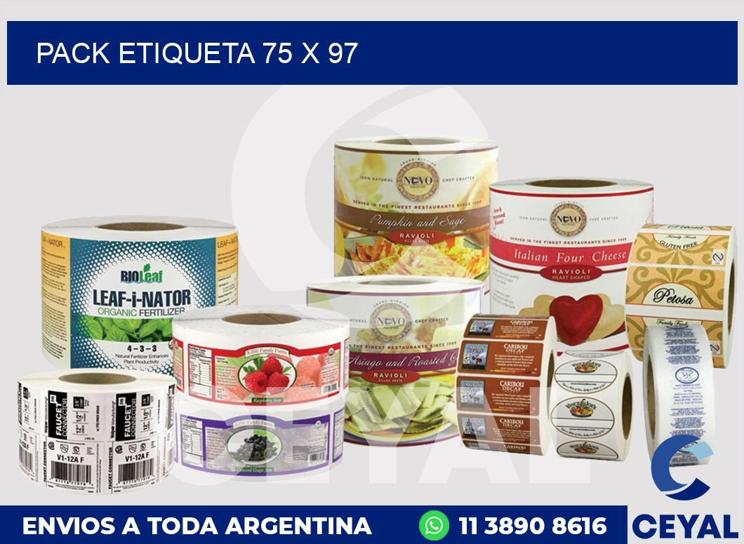 pack etiqueta 75 x 97