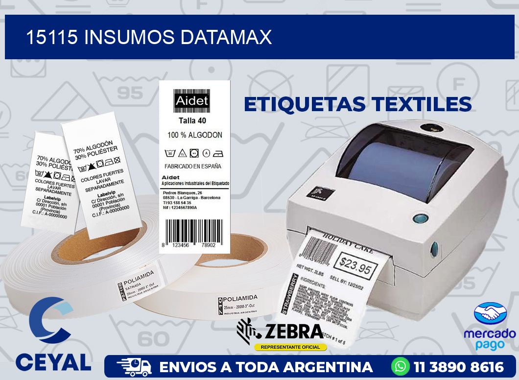 15115 INSUMOS DATAMAX