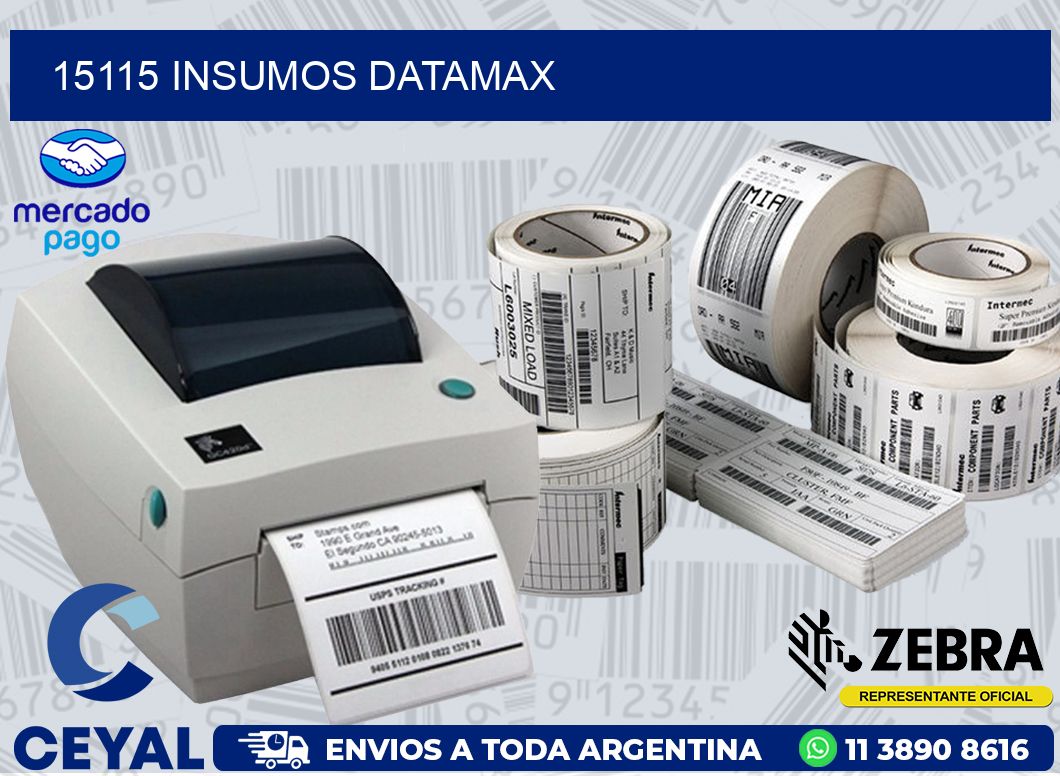 15115 INSUMOS DATAMAX