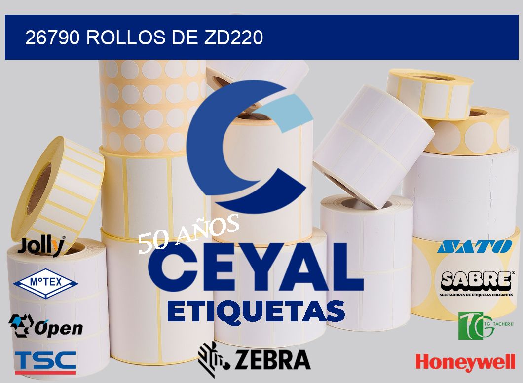 26790 ROLLOS DE ZD220