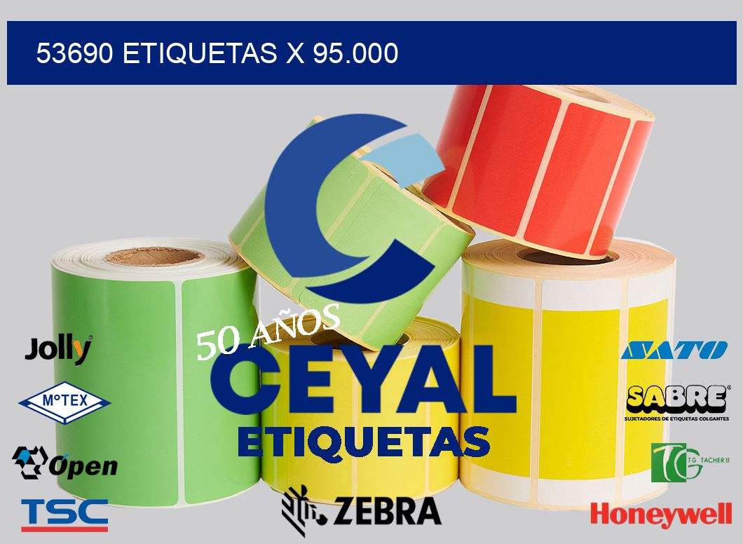 53690 Etiquetas x 95.000