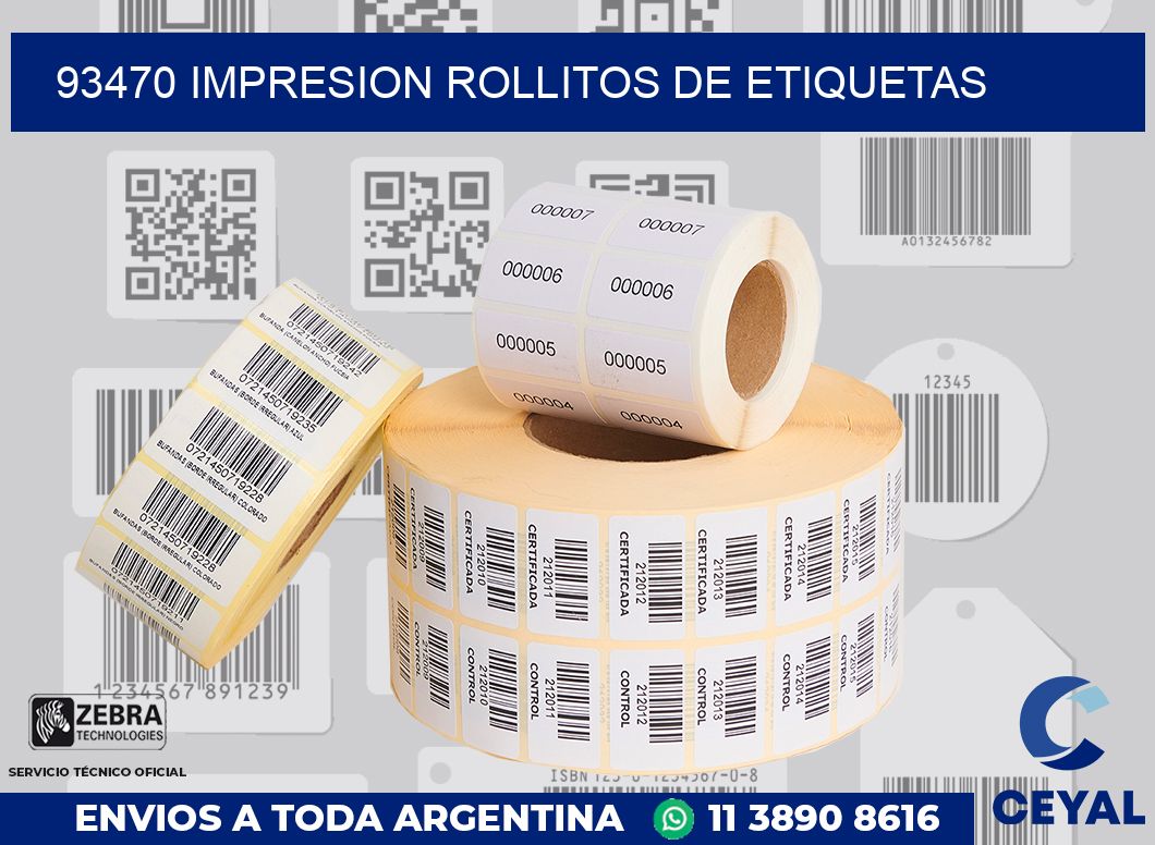 93470 impresion rollitos de etiquetas