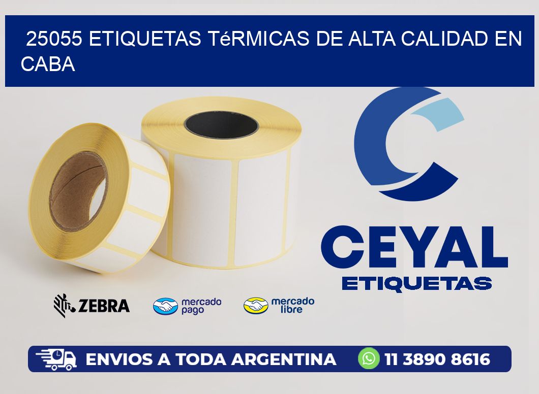 25055 Etiquetas Térmicas de Alta Calidad en CABA