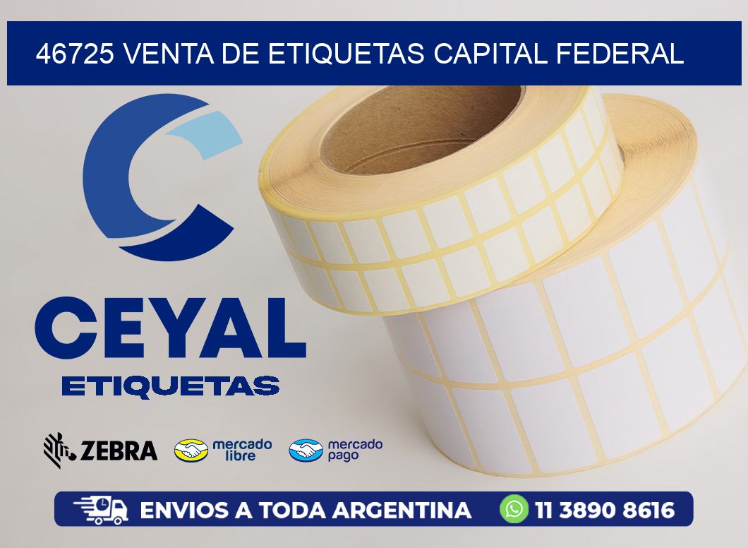 46725 VENTA DE ETIQUETAS CAPITAL FEDERAL