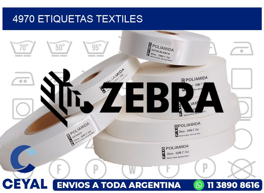 4970 ETIQUETAS TEXTILES