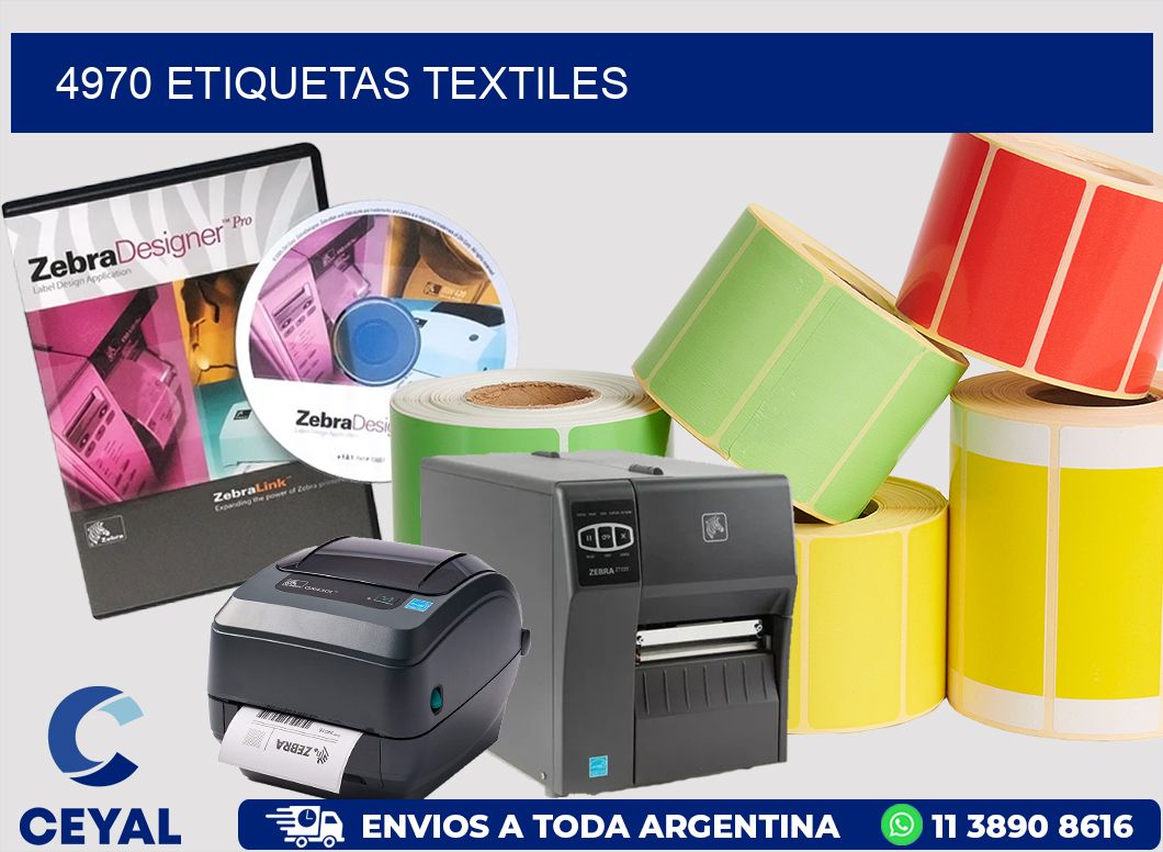 4970 ETIQUETAS TEXTILES