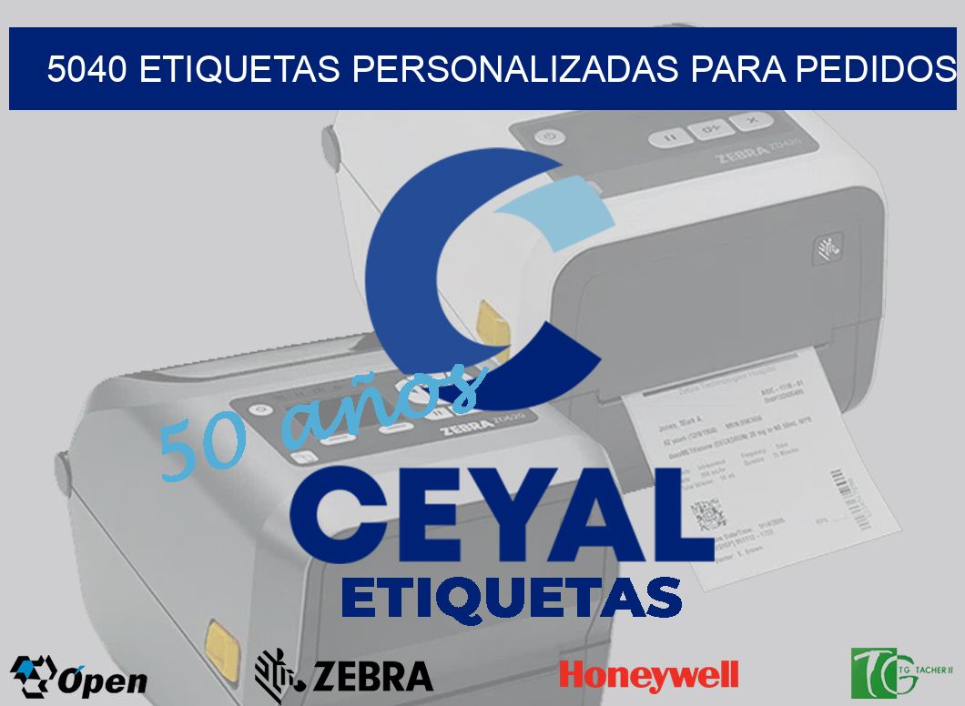 5040 ETIQUETAS PERSONALIZADAS PARA PEDIDOS