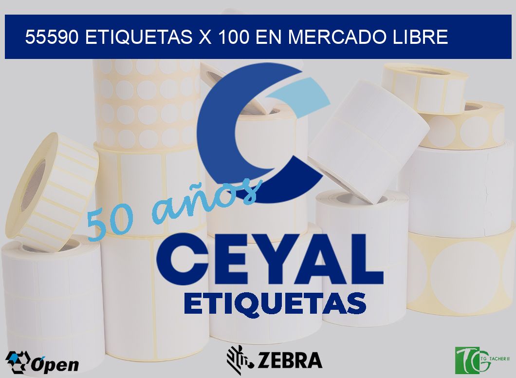 55590 ETIQUETAS X 100 EN MERCADO LIBRE