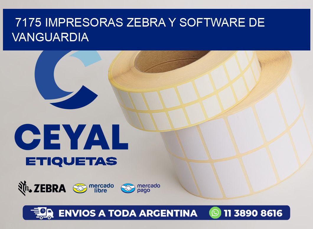 7175 Impresoras Zebra y Software de Vanguardia