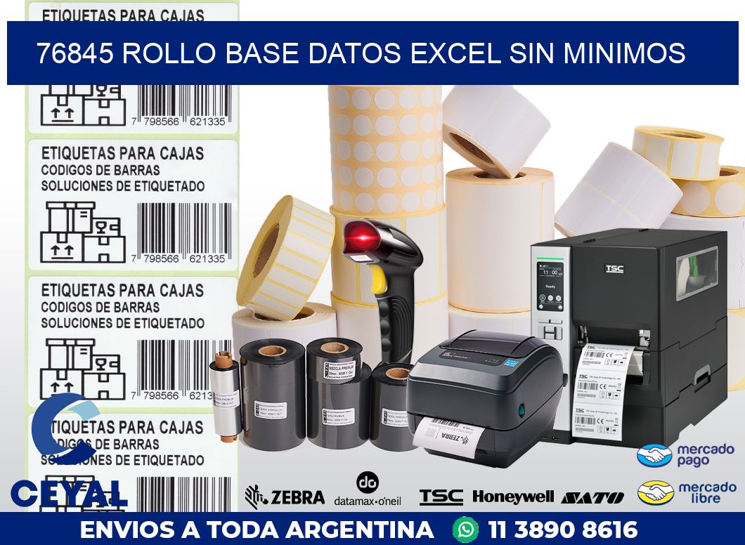 76845 rollo base datos excel sin minimos